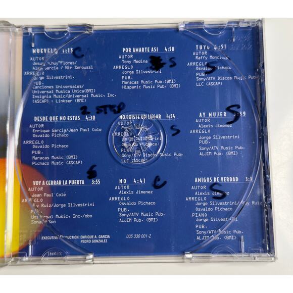 Rey Ruiz – Fenomenal CD - Salsa Latin Dance Music 2000 Universal Music - Picture 6 of 9